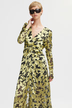 Sikuragz P Silk Maxi Dress