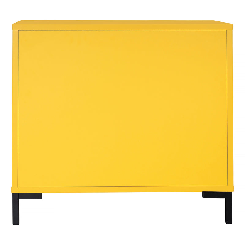 Muebles de vinilo “Bowie” – Amarillo