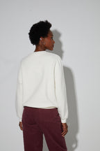 Eddie Tigre Red Sweatshirt Made In Portugal