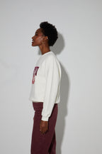 Eddie Tigre Red Sweatshirt Made In Portugal