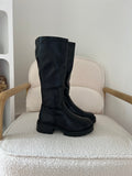 Bottes Hautes Noires Nora