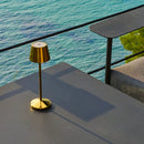 Emily - Cordless Table Lamp - Steel - Gold