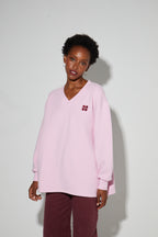 Sweatshirt Kravitz Collège Red, Fabriqué Au Portugal