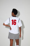 Tshirt Colette Collège, Logo Velours Rouge, Fabriqué Au Portugal