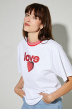 Colette Print Love T-Shirt Made In Portugal