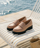 Adele Loafers - Beige