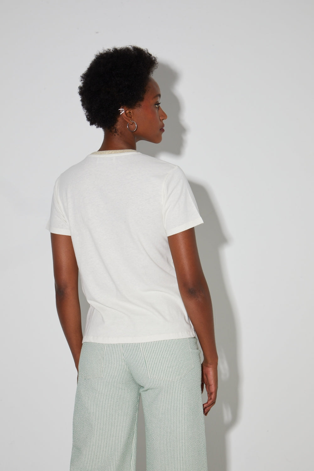 Tshirt Fred Freedom En Coton Lin Fabriqué Au Portugal.