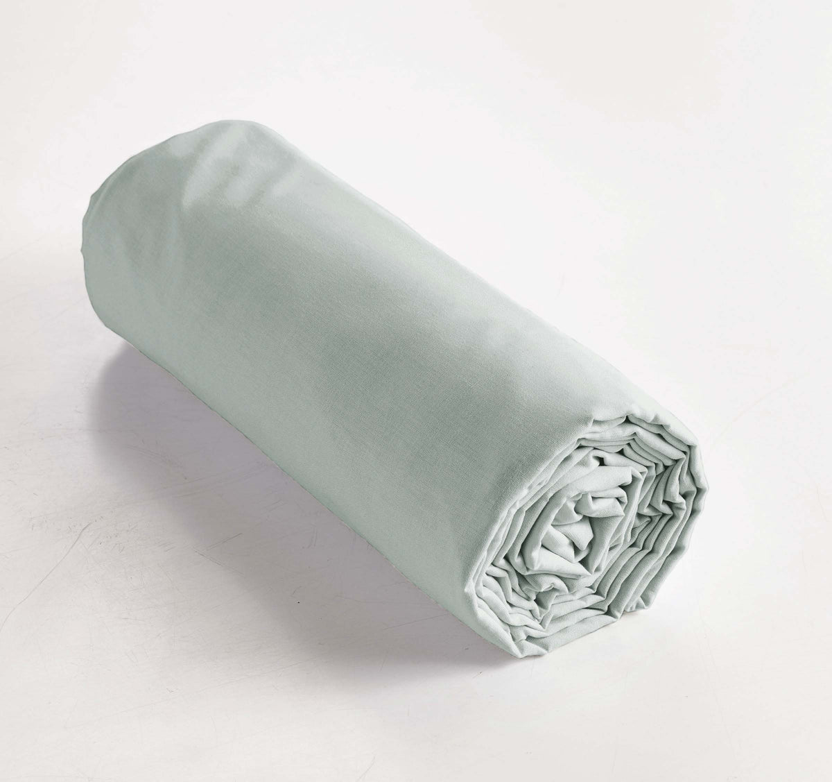 Perrine - Drap Housse - Percale Unie - Céladon