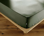 Perrine - Drap Housse - Percale Unie - Romarin