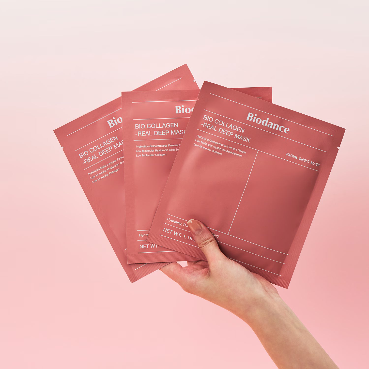 Bio Collagen-Real Deep Mask - Moisturizing And Firming Mask