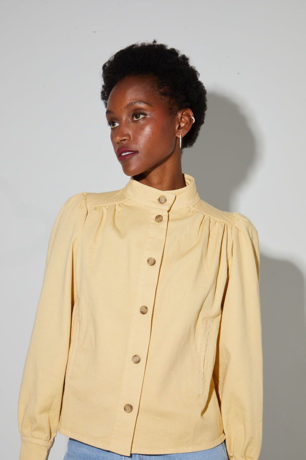 Veste Denim Liv, Fabriquée En Italie