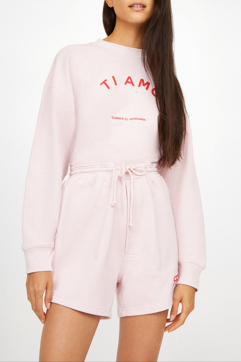 Pantalón corto polar Dan RR ROSA SUAVE