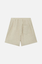 Short Laura Rafia - uni GREIGE