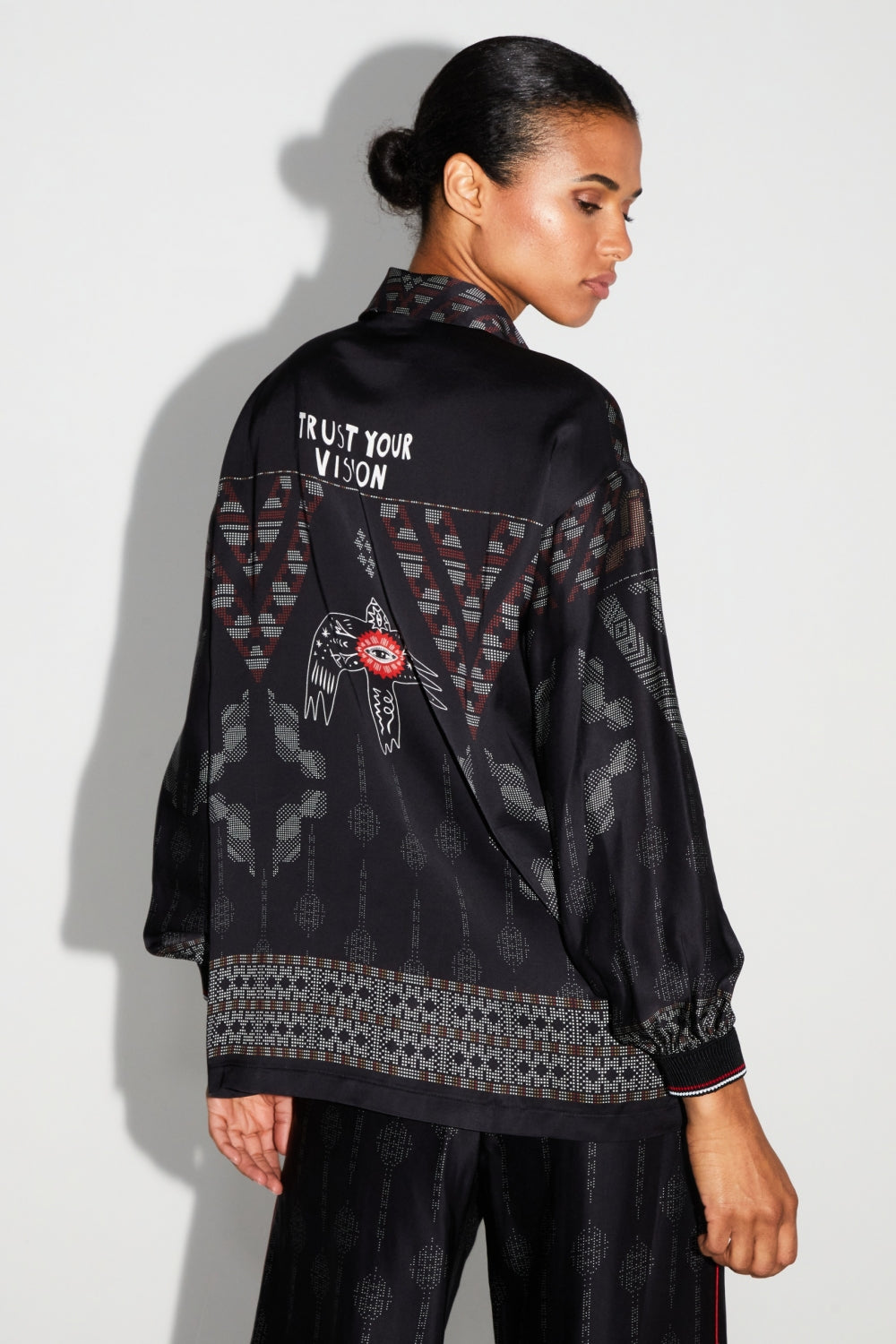 Irina Trust Your Vision Shirt Made In Italy
