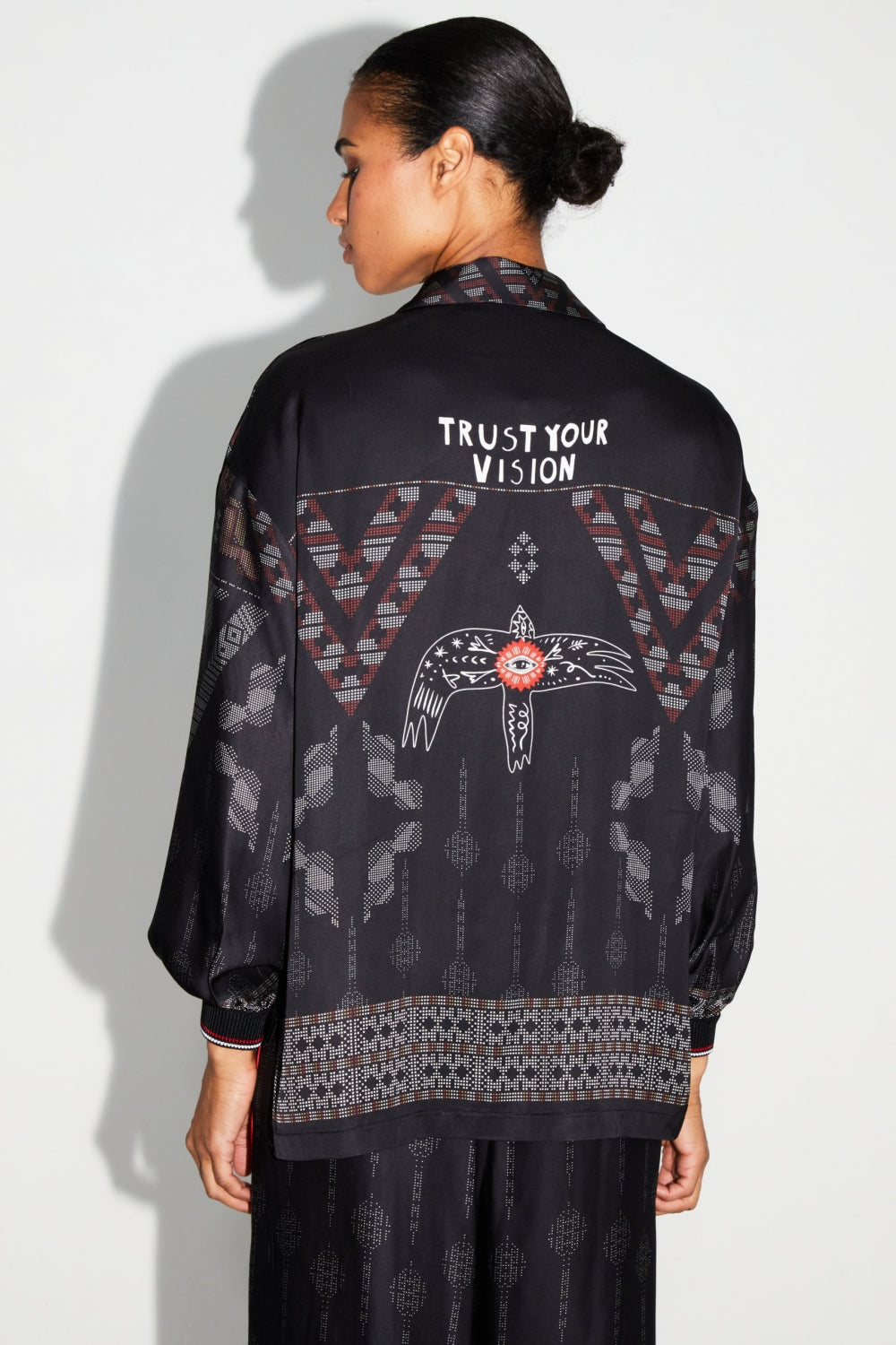 Irina Trust Your Vision Shirt Made In Italy