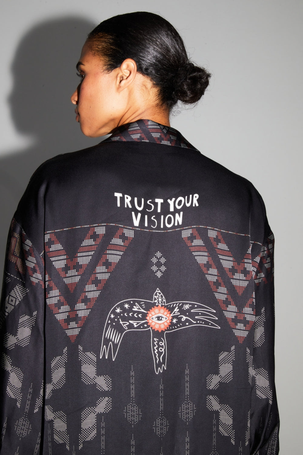 Irina Trust Your Vision Shirt Made In Italy