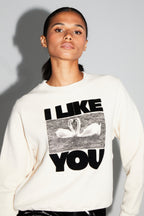 Eddie I Like You Sweatshirt Made In Portugal