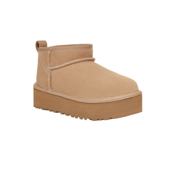 Ugg K-Classic Ultra Mini Platform Boots - Sand