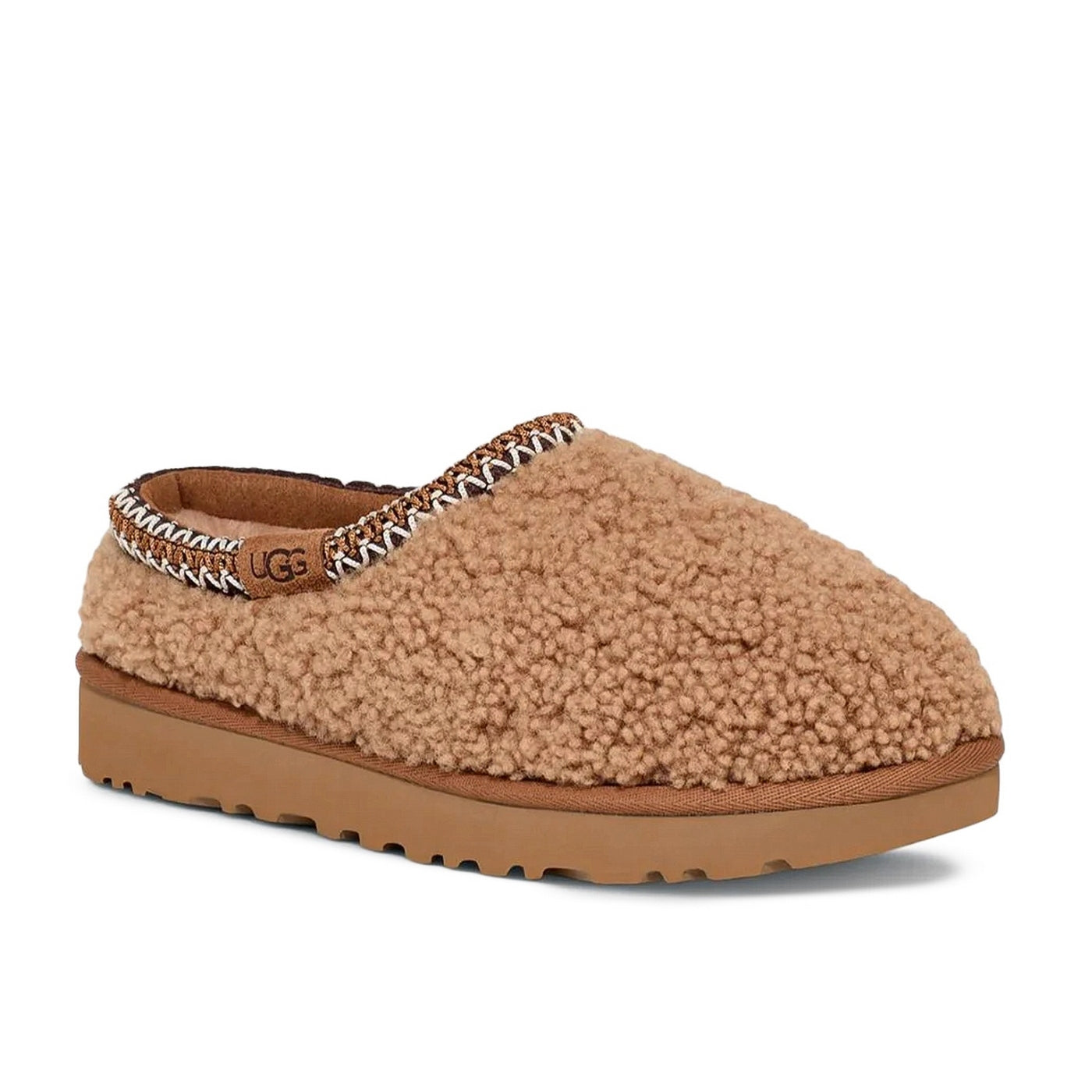 UGG Tasman Maxi Curly Slipper Chestnut (W) - Marron