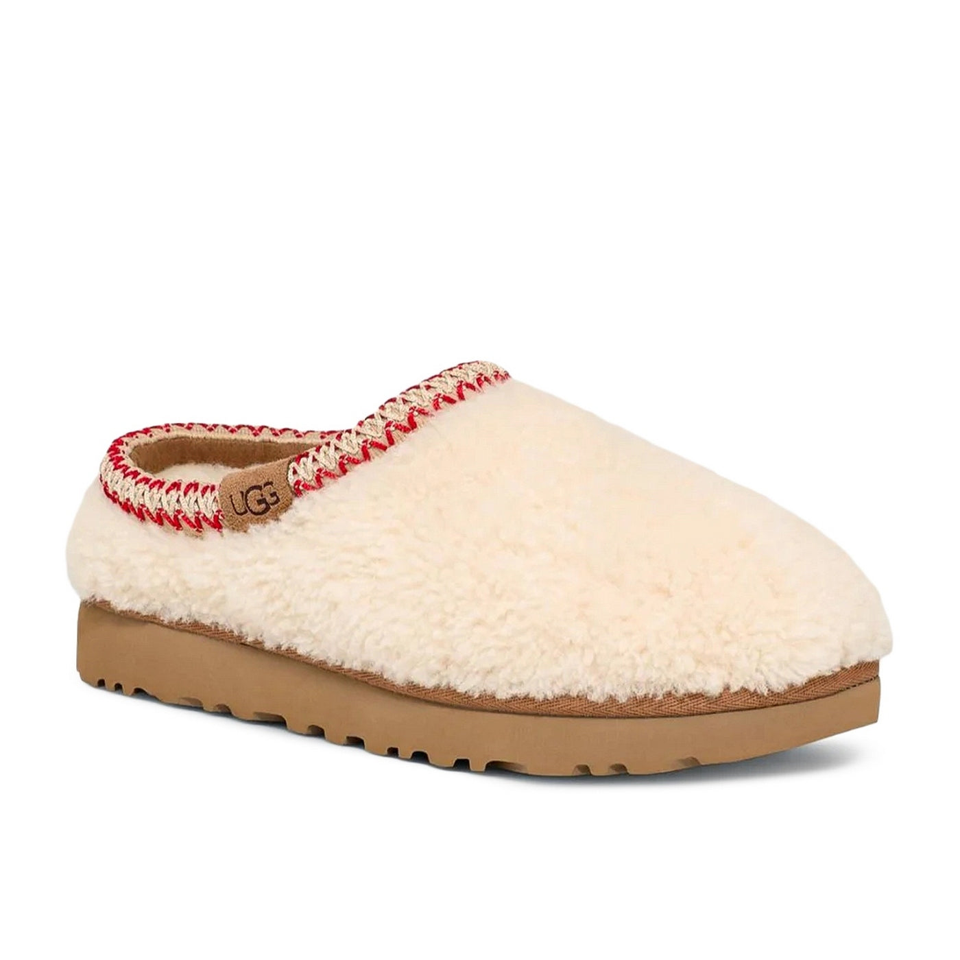 Pantuflas rizadas UGG Tasman Maxi Natural (W) - Beige