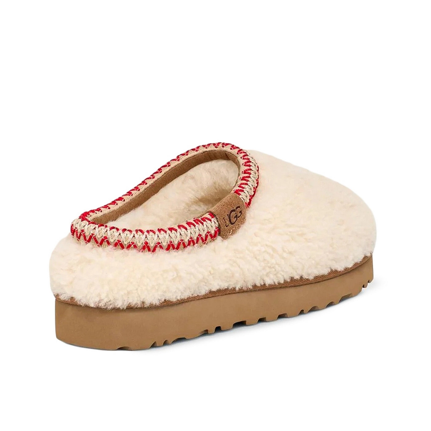 Pantuflas rizadas UGG Tasman Maxi Natural (W) - Beige