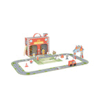 Portable Fire Station Playset