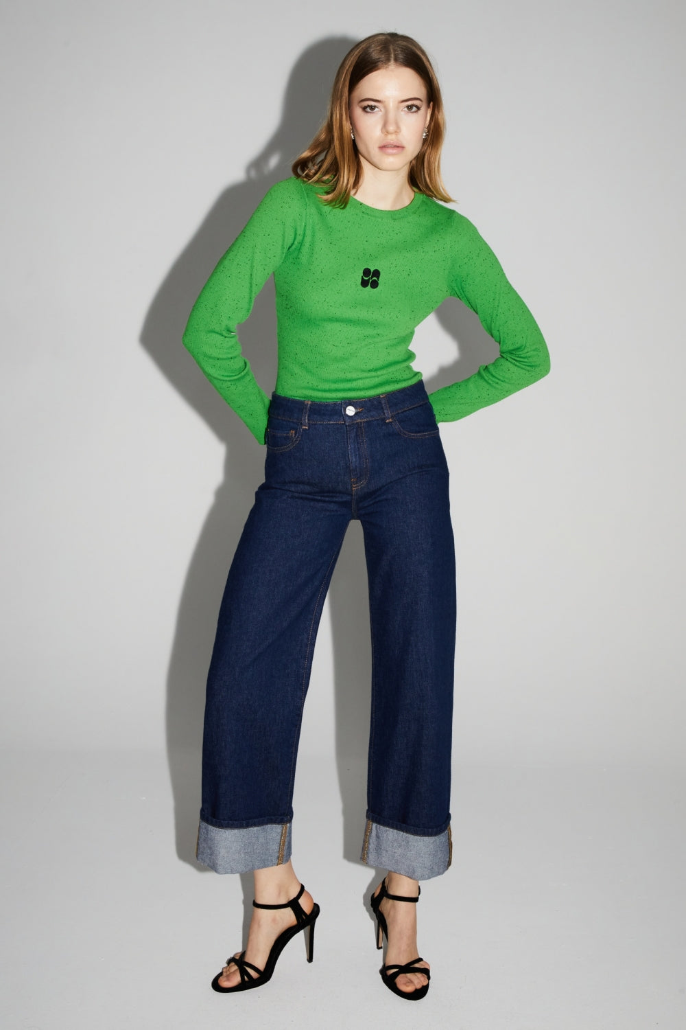 Kate Straight Raw Blue Denim Made In Portugal