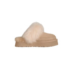 Zapatillas de Casa Ugg Disquette Chalet - Beige Claro