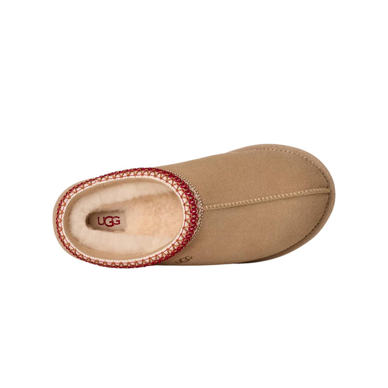 Ugg Tasman Ii Slippers - Sand Dark Cherry