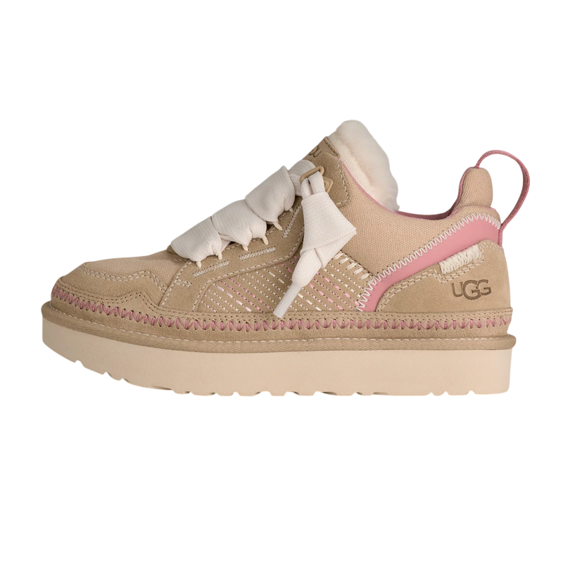 Baskets Femme Ugg Lowmel Meadow - Sable, Rose