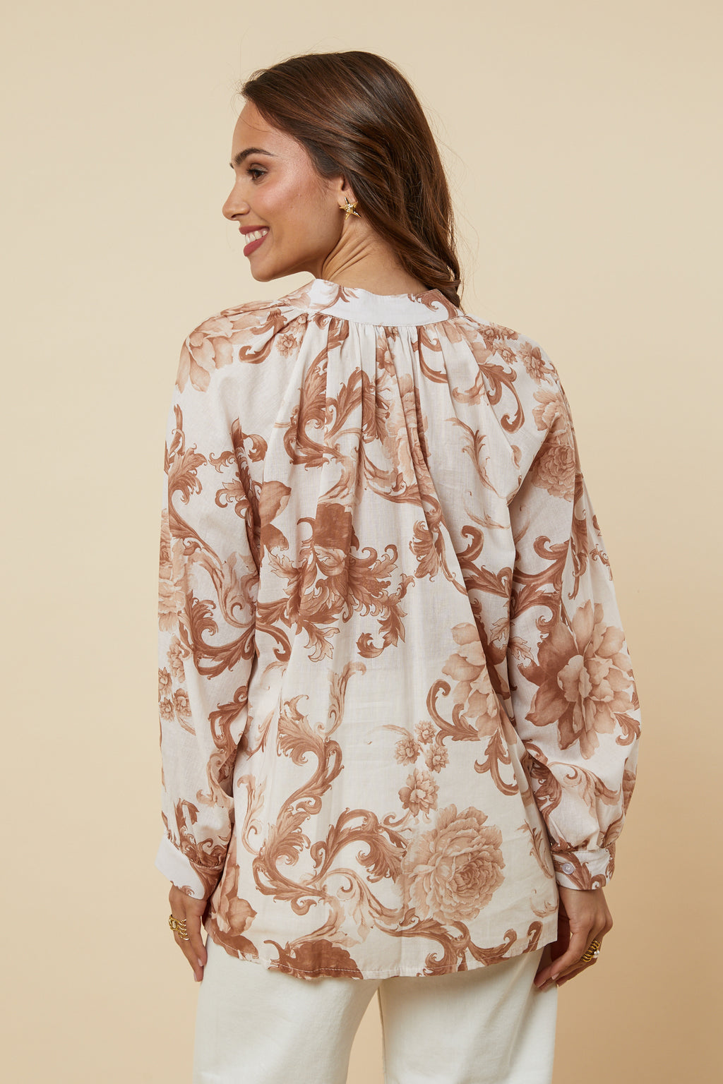 Chemise - Camel