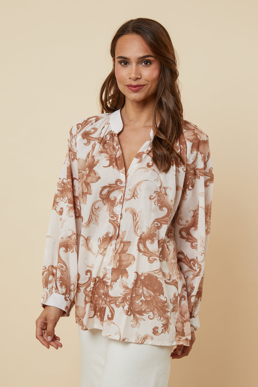 Chemise - Camel