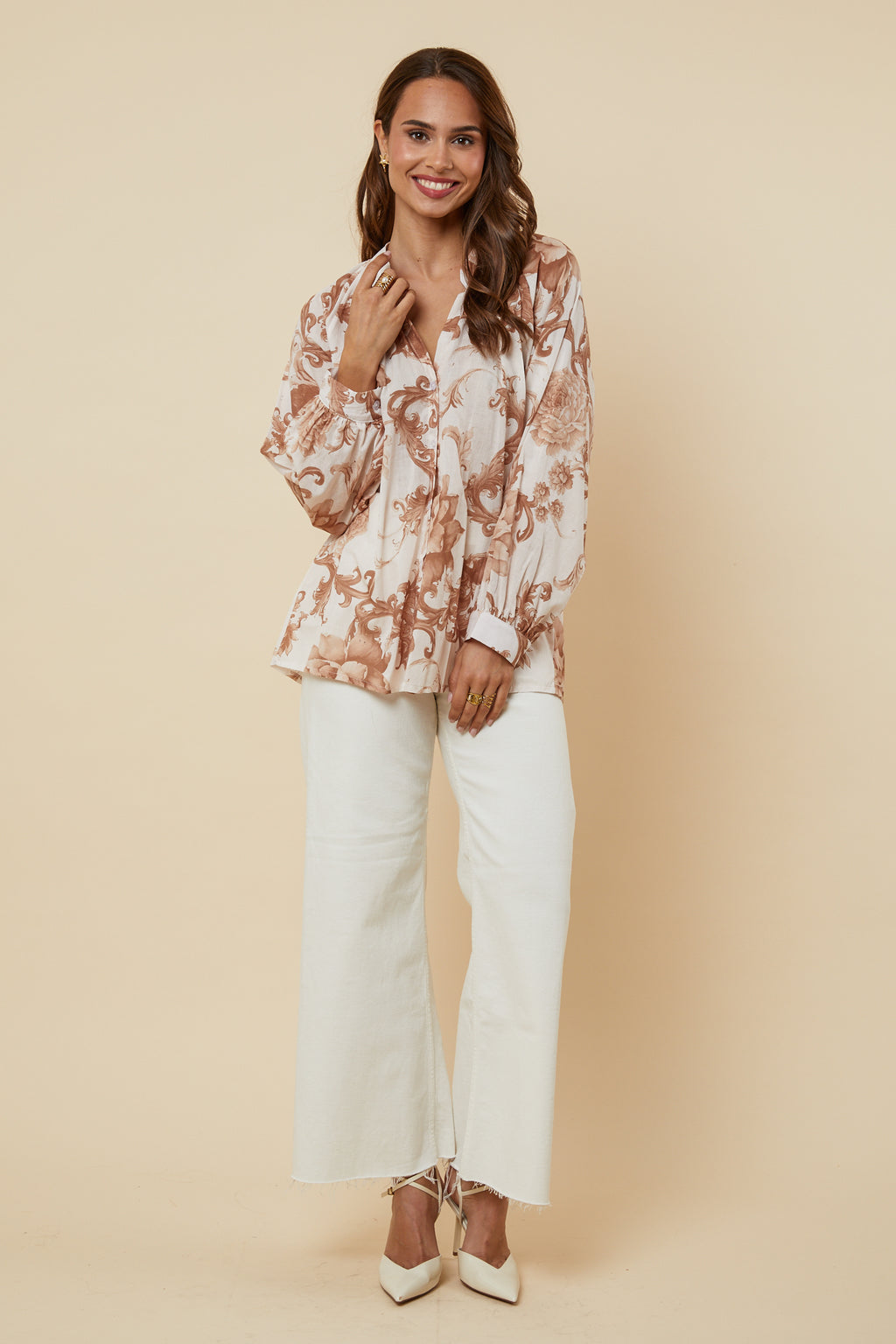 Chemise - Camel