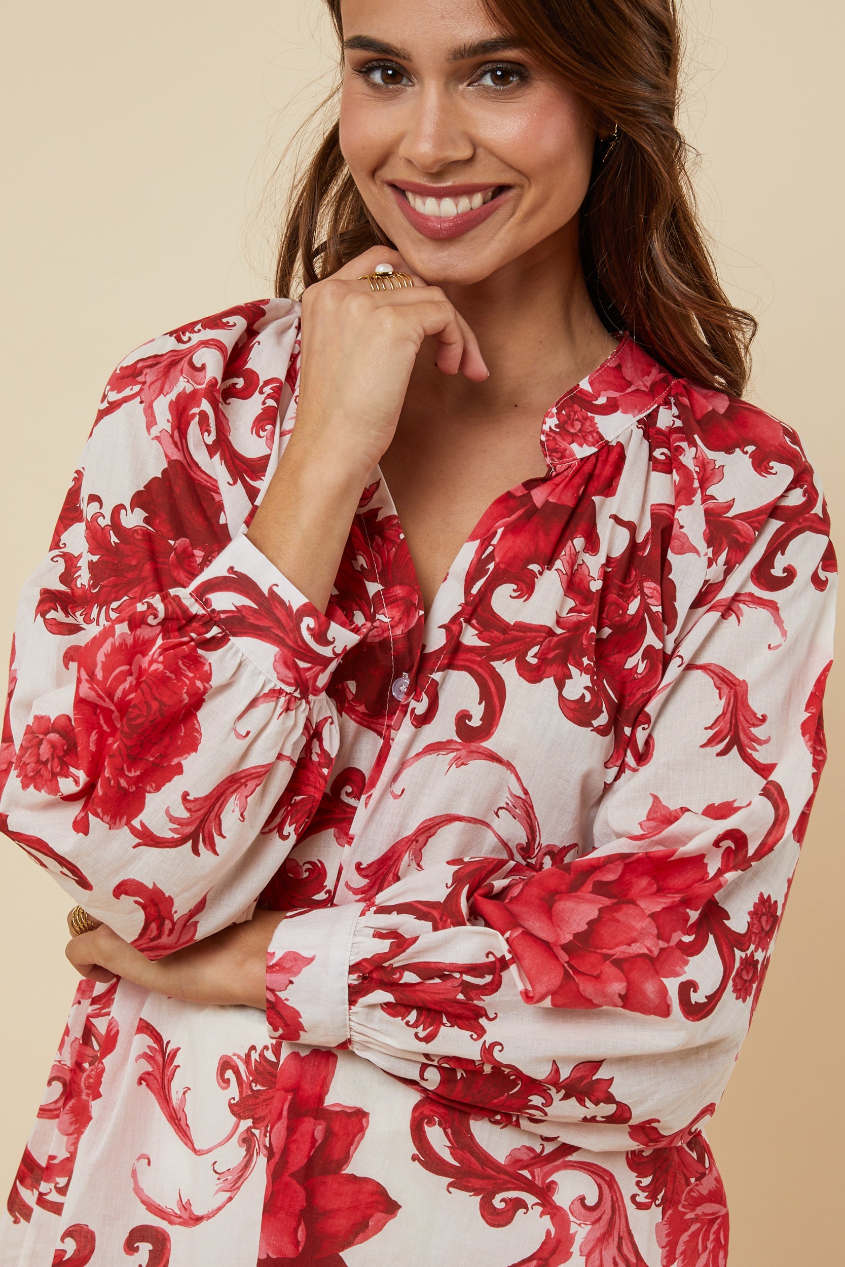 Chemise - Rouge