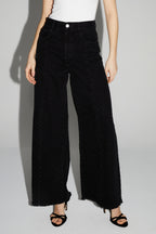 Denim Swiggy Palazzo Black Made In Portugal