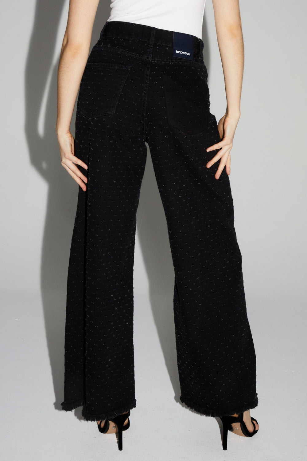 Denim Swiggy Palazzo Black Made In Portugal