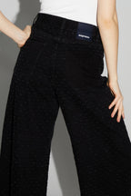 Denim Swiggy Palazzo Black Made In Portugal