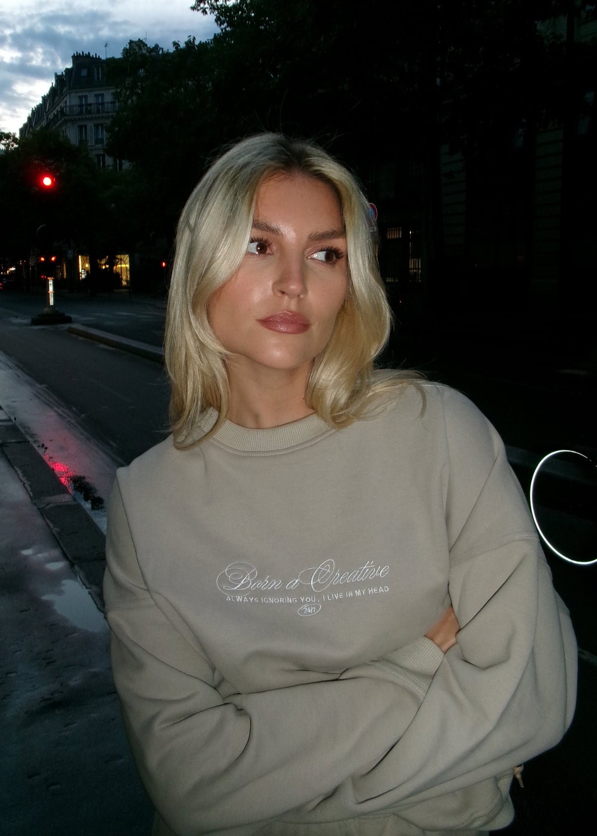 Sweat-Shirt Comfort Zone - Taupe