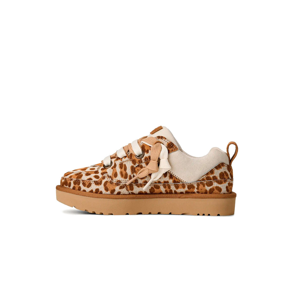 UGG Lowmel Lo Plains Felicity Leopard Jasmine (W) - Beige