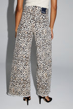 Denim Swiggy Palazzo Leo Beige Made In Portugal