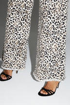 Denim Swiggy Palazzo Leo Beige Made In Portugal