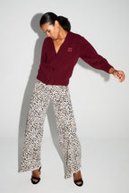 Denim Swiggy Palazzo Leo Beige Made In Portugal
