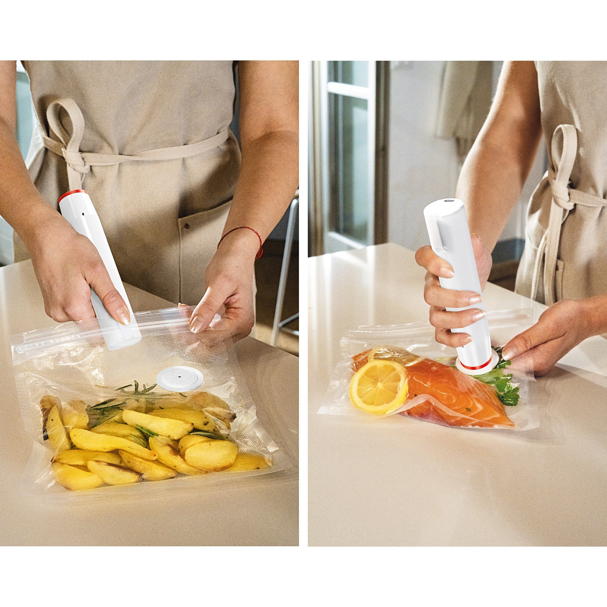 Set of 6 “Save-It” Reusable Vacuum Bags