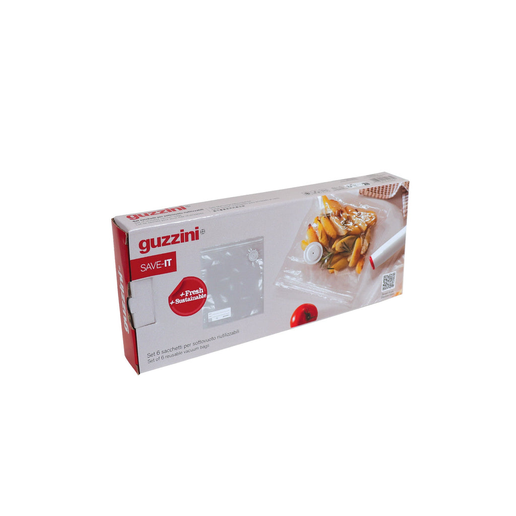 Set of 6 “Save-It” Reusable Vacuum Bags