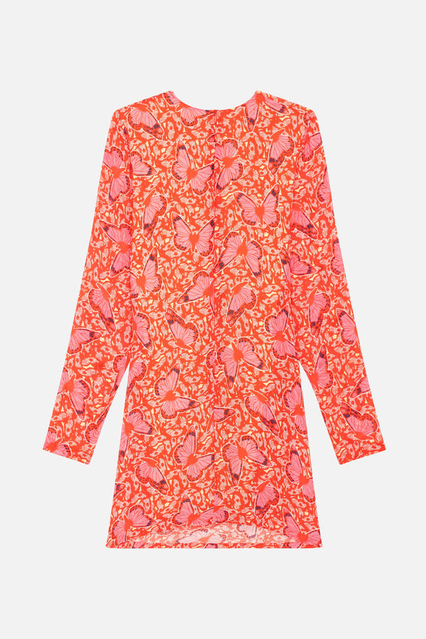 Robe Virna Farfalla ROUGE