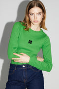 Hugo Green Speckled T-Shirt Made In Portugal