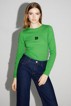 Hugo Green Speckled T-Shirt Made In Portugal