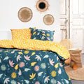 Sunshine - Parure De Lit Motif 11.42 - Bleu