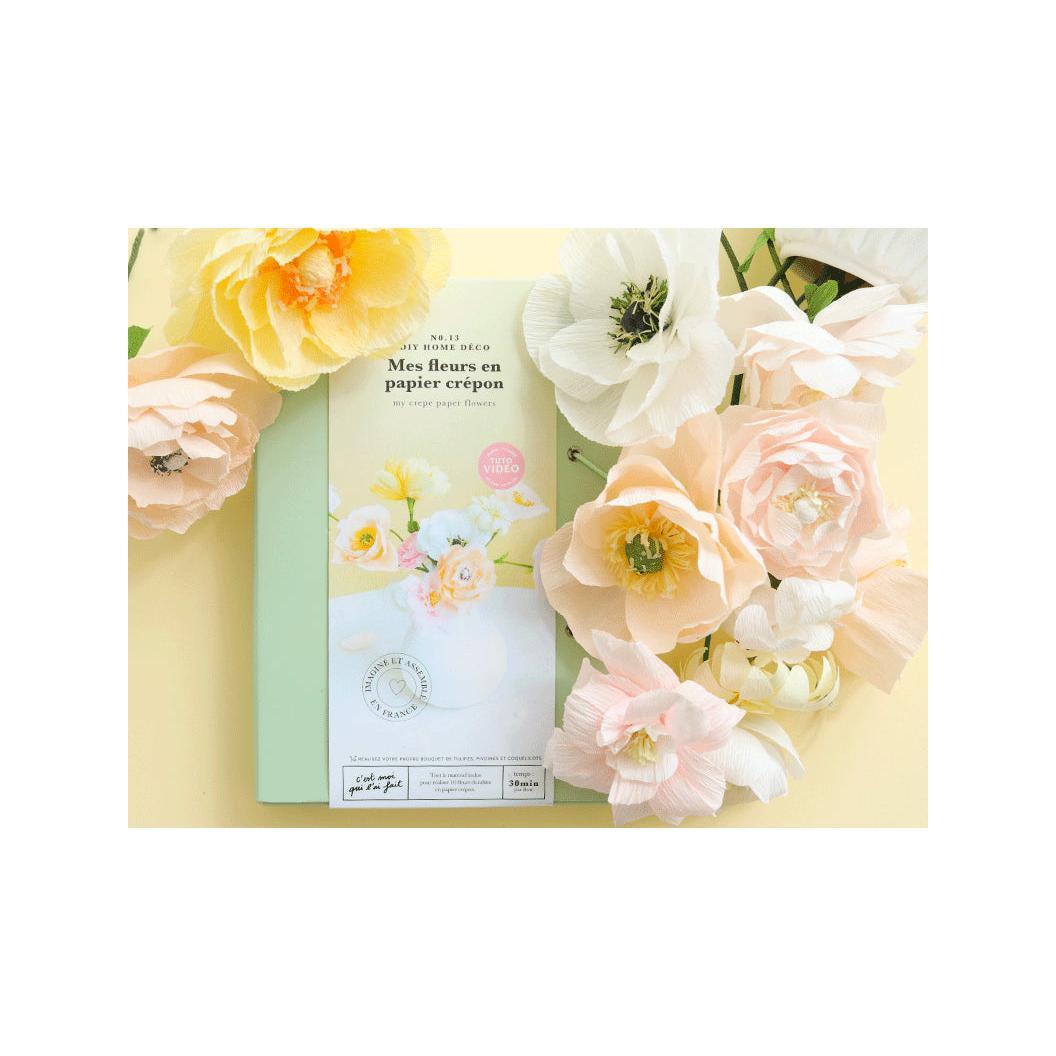 Diy Home Deco Kit - My Crepe Paper Flowers