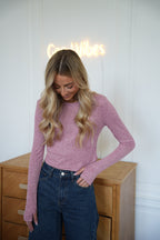 Gael Long Sleeve T-Shirt - Pink